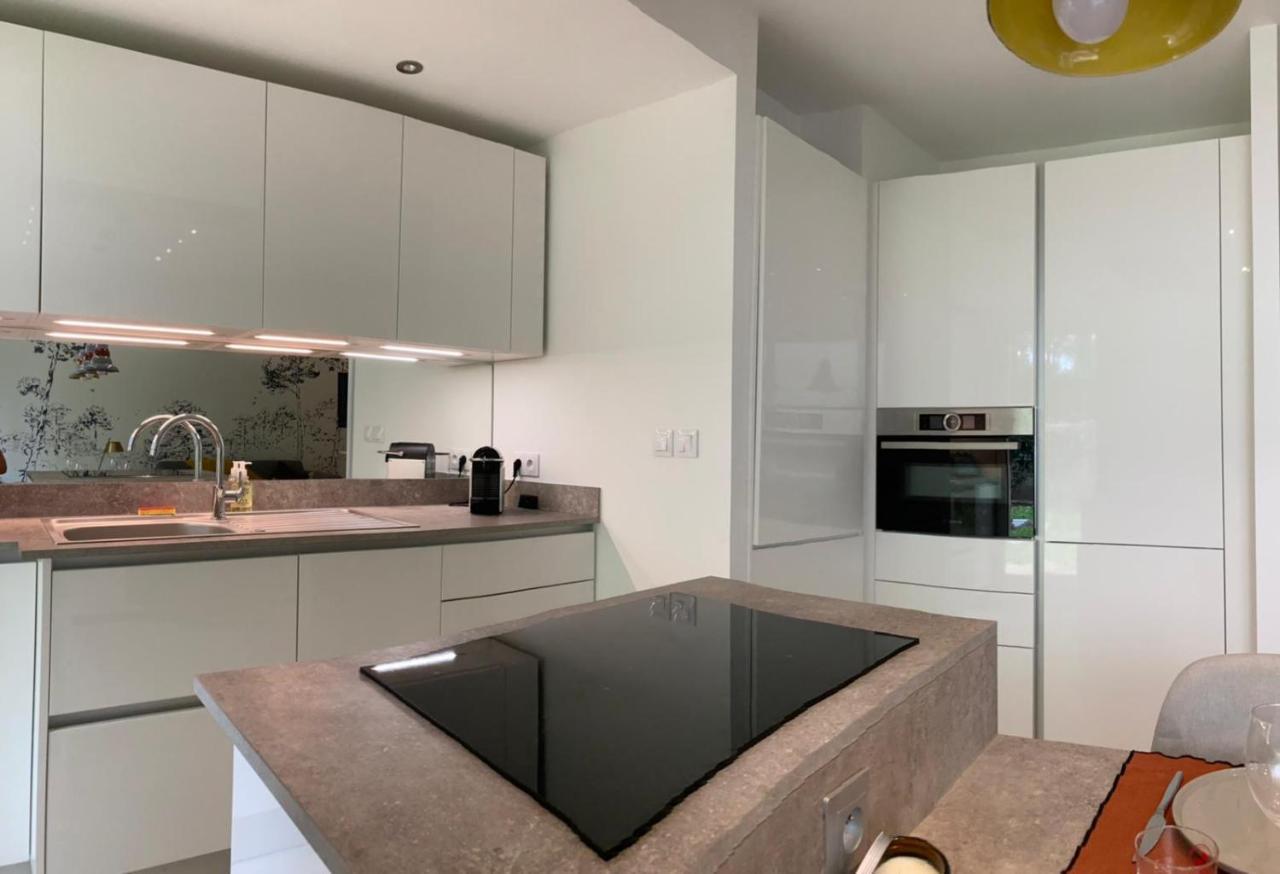 Superbe Appartement Avec Jardin Saint Charles Biarritz Exteriör bild